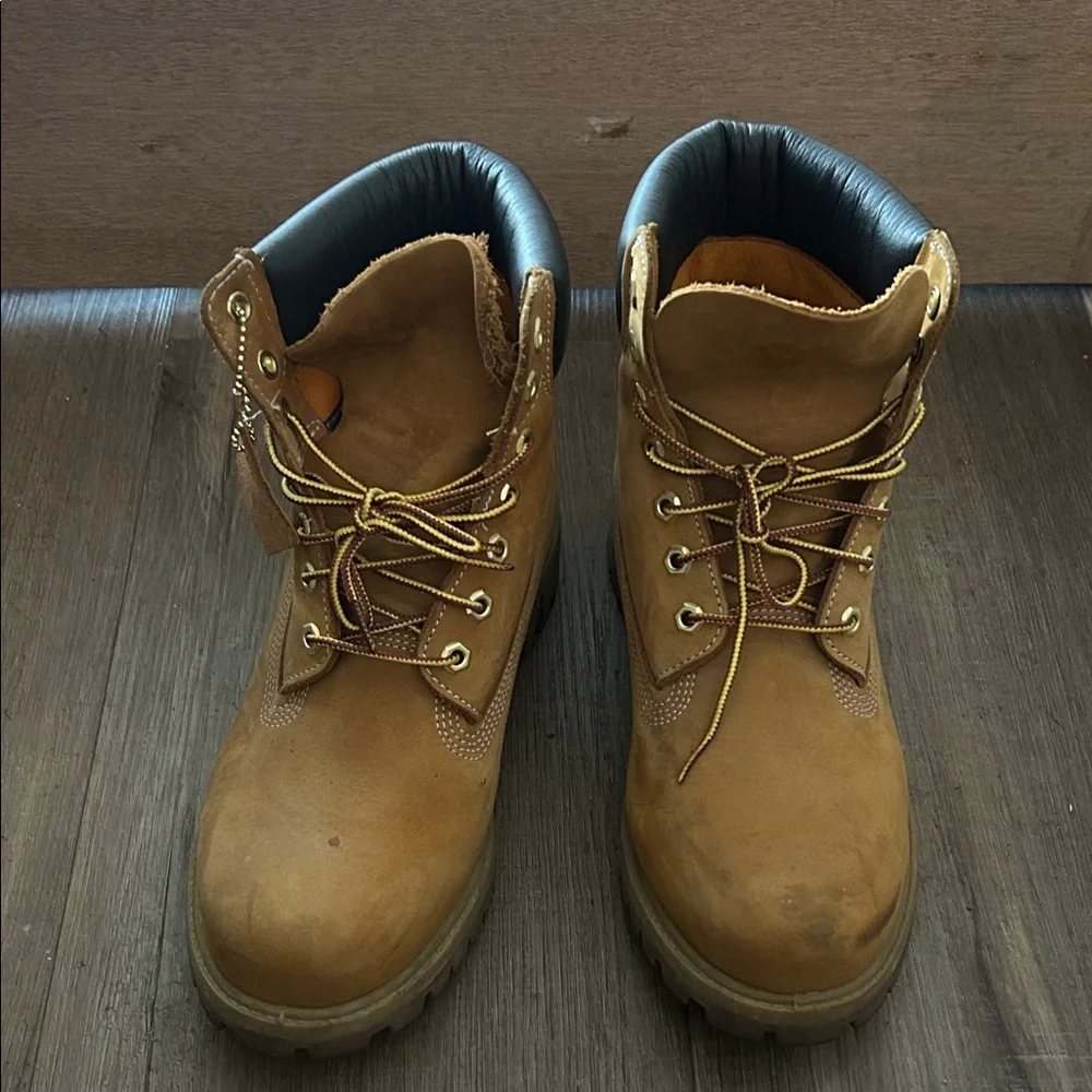 Timberland Men's Brown Leather Boots - Picture 2 of 9